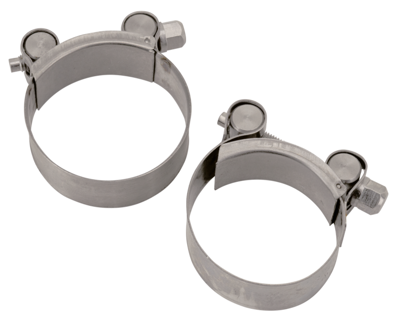 Stainless muffler clamp 2" mufflers (GB)