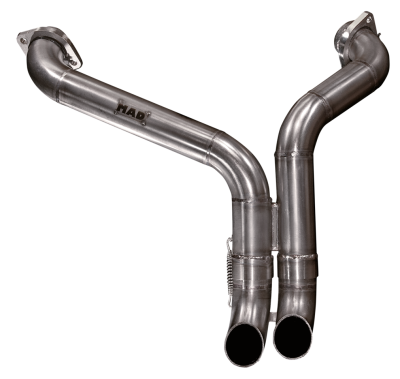 MAD Exhausts Short XL86-UP stainless (GB)