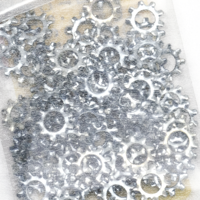 100pck Lockwasher #10 external (GB)