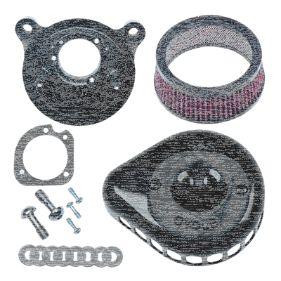 Blk A/C Kit Stlth CV Mini Teardr XL91-06 (GB)