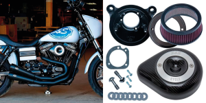 S&S Stealth carbon teardrop TC99-17 cabl (GB)