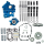 475G Cam Chest Kit w/Blk Tubes ME17-up W (GB)