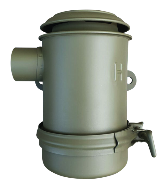 Air cleaner short round military WLC (GB)