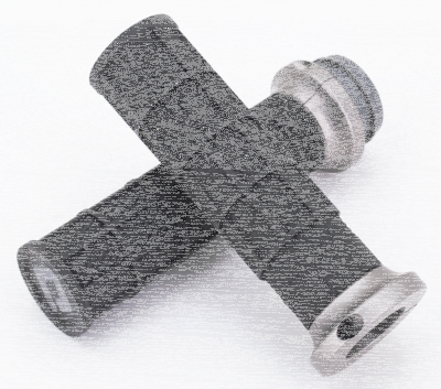 Hart Luck lock-on TBW grip Blk/gra/gra (GB)