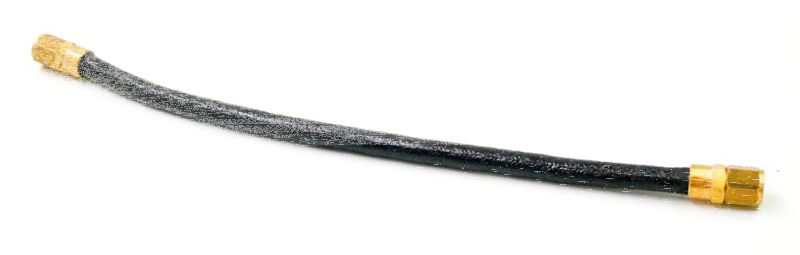 Flexible pipe gas feed WLC42-43 blk cott (GB)