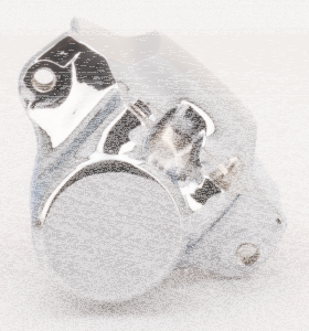 Chrome RR brake caliper only FLH/T86-99 (GB)