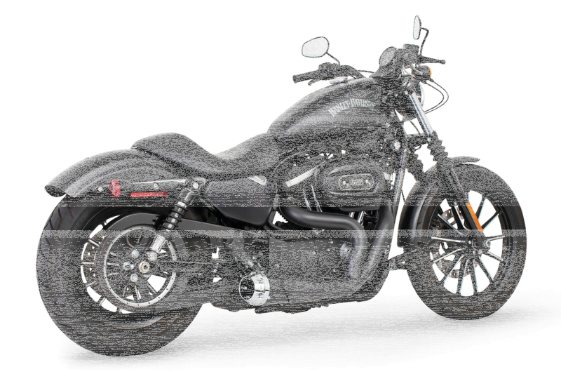 US OUTLAW LOW 2-1 BLK/CH XL04-UP (GB)