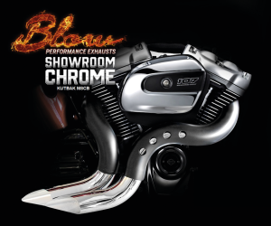 Blow chr pipes blk shields ME17-Up (GB)