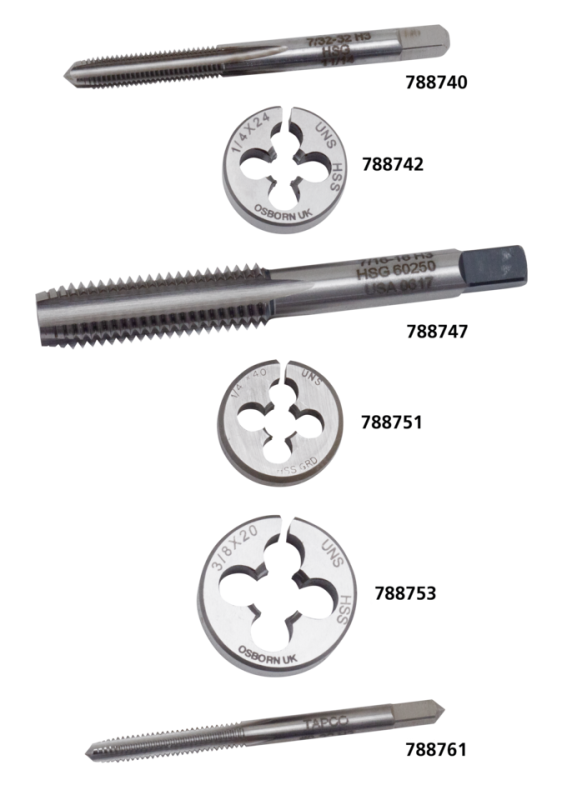 TAP 7/16-16 for cylinder head bolt (GB)