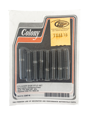 Cylinder Base Studs WL29-57, set/8 (GB)