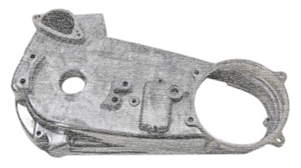Aluminum Inner Primary Cover FL70-84 (GB)