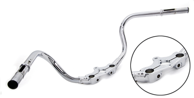 Speedster Inline Handlebar Chrome 36-45 (GB)