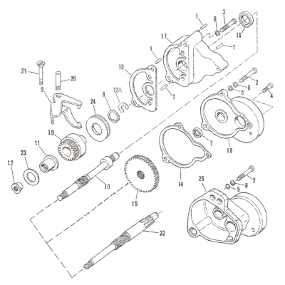 Shaft nut (GB)