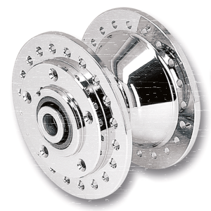 Chrome DF front hub FXD04-05 (GB)