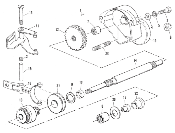 Starter shaft (GB)