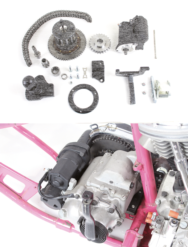 Electric starter kit BT54-57 (GB)