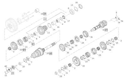 Rod assy, oil slinger #37069-90 (GB)
