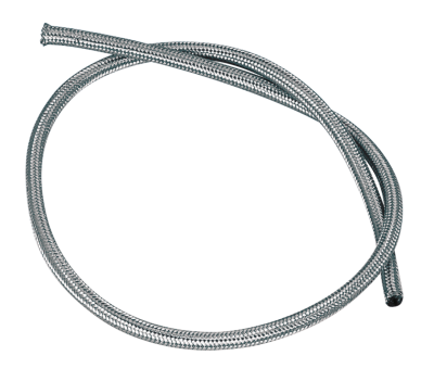 Braided inox covered hose 1/4"x305cm (GB)