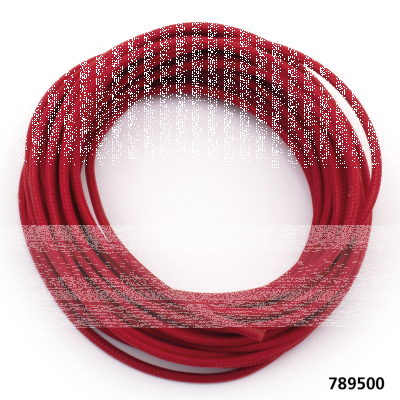 Cloth covered wire pure red 25ft (GB)