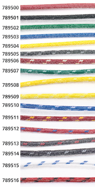 Cloth covered wire pure green 25ft (GB)