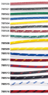Cloth covered wire pure green 25ft (GB)