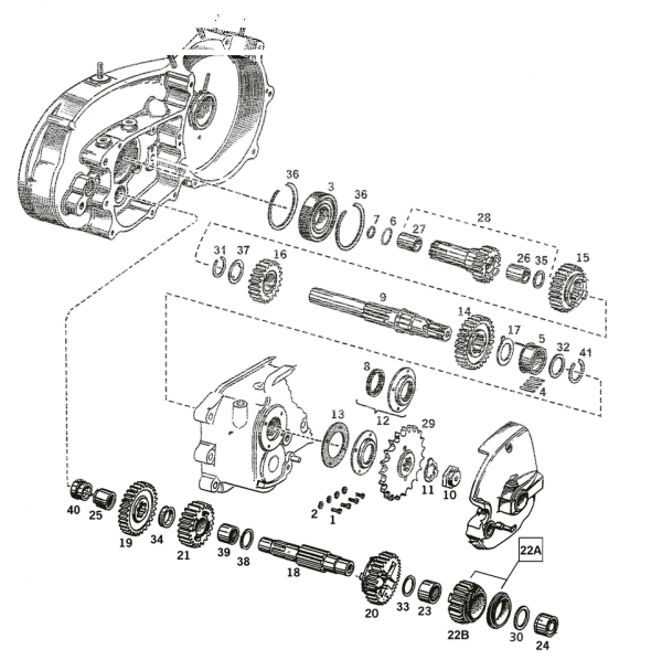 5Pck Mainshaft 3rd thrust washer XL86-90 (GB)
