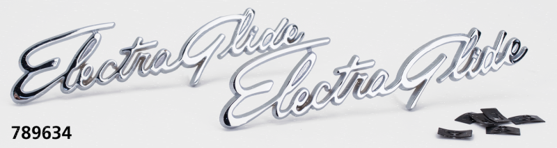 Electra Glide front fender emblems (GB)
