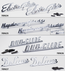 Duo-Glide front fender emblems