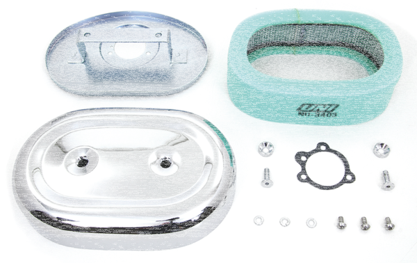 Oval A/C Complete Chrome FL/FX/XL72-75 (GB)