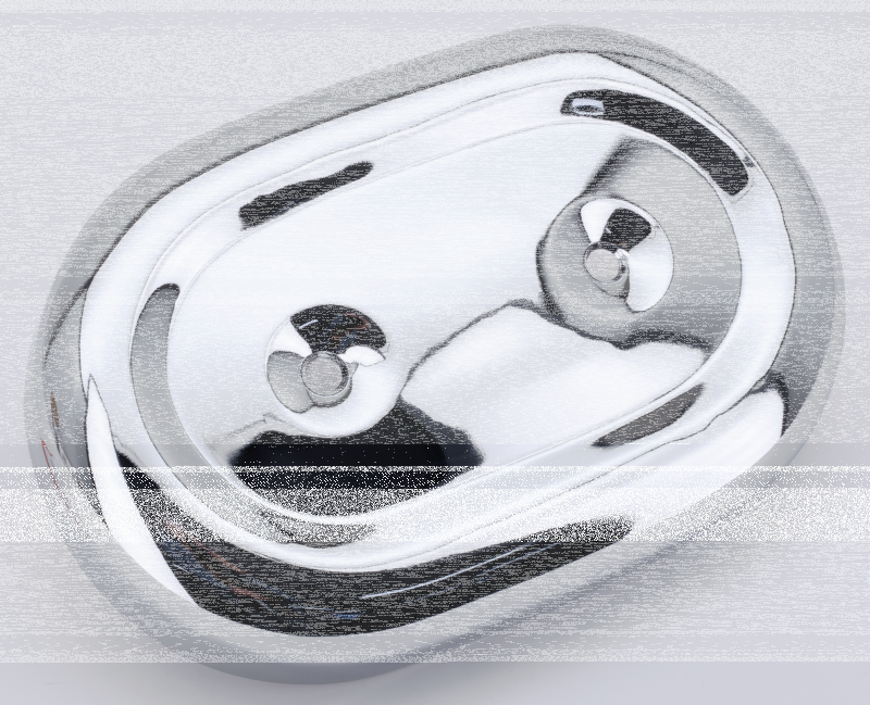 Oval A/C Cover Chrome FL/FX71-89 XL66-03 (GB)