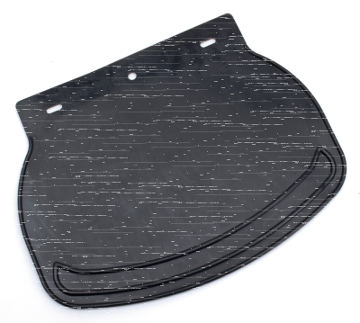 Rubber Mud Flap Plain Black (GB)