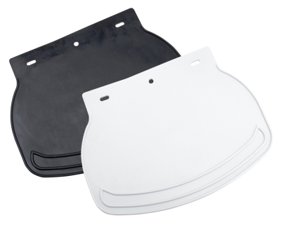 Rubber Mud Flap Plain Black (GB)