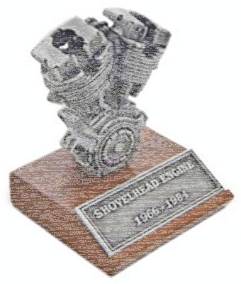 Shovelhead Casted Motor Model (GB)