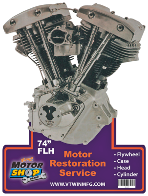 Late Shovelhead Engine Plaque (GB)