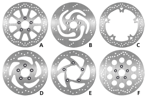 SBS 1 piece Brake disc 11,5" 2"ID 5.8mm