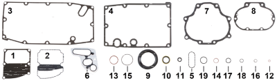 10pck O-ring engine oil dipstick ST18-up (GB)