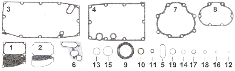 COMETIC oil pan gasket AFM ST18-up (GB)