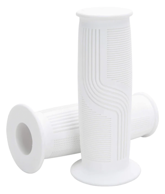 Lowbrow AMF Style Grips 1" White (GB)