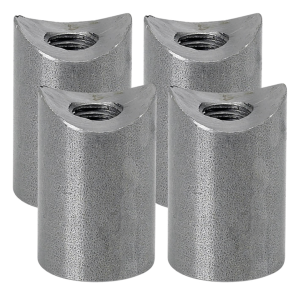1" Coped Bungs 3/8-16" Thread 4Pck
