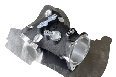 S&S 55mm CNC Ported Blk Manifold ME17-UP (GB)