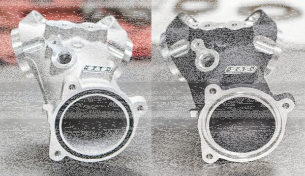 S&S blck high flow manifold ME17-UP 55mm (GB)
