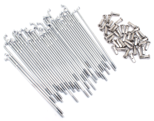 Chrome spokes PF16" & DC17" rim 05-up