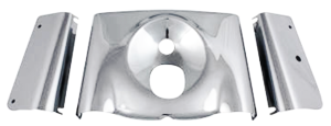 Fork Cover Kit Smooth Chrome FLST86-17 (GB)