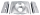 Fork Cover Kit Smooth Chrome FLST86-17 (GB)
