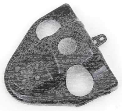 Handlebar Riser Cover Black FLHR14-Up (GB)