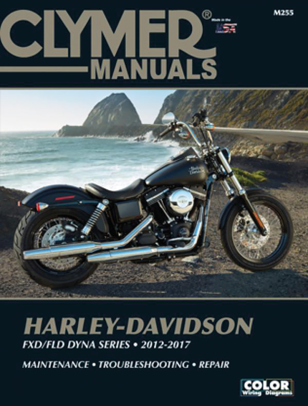Clymer service manual FXD12-17 (GB)