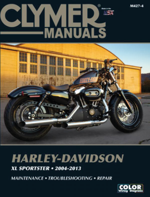 Clymer service manual XL04-13