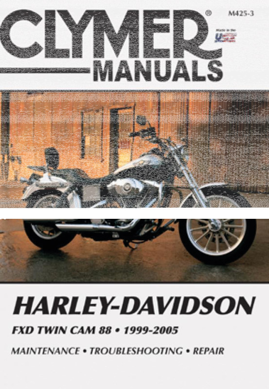 Clymer service manual FXD99-05 (GB)