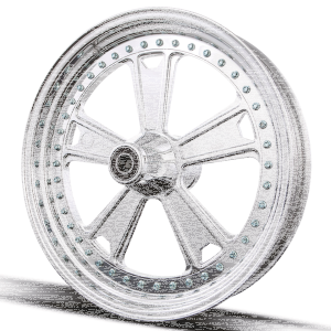 Pink Pricecode Ricks V-Rod wheels (GB)