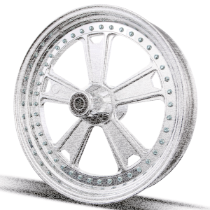 White Pricecode Ricks V-Rod wheels (GB)